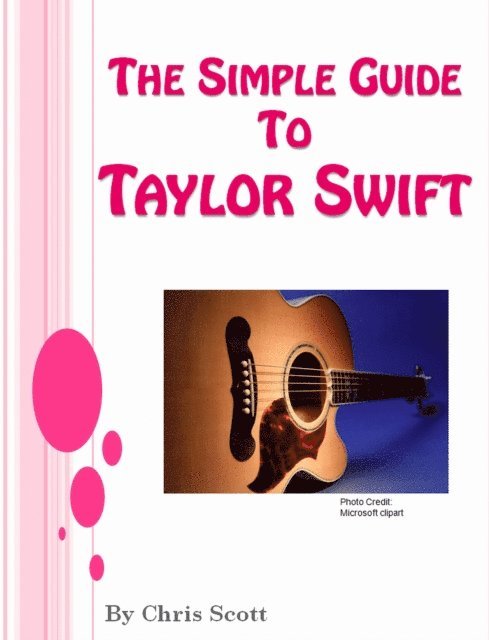 Chris Scott - Simple Guide To Taylor Swift, E-bok