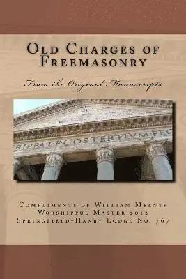 Walter William Melnyk - Old Charges of Freemasonry, Häftad. Tillgänglighet: Lägg i varukorg