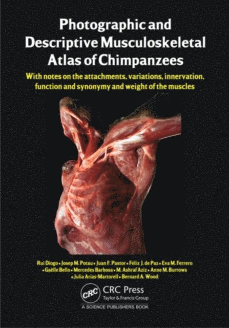 Juan F. Pastor, Josep M. Potau, Rui Diogo - Photographic and Descriptive Musculoskeletal Atlas of Chimpanzees, E-bok