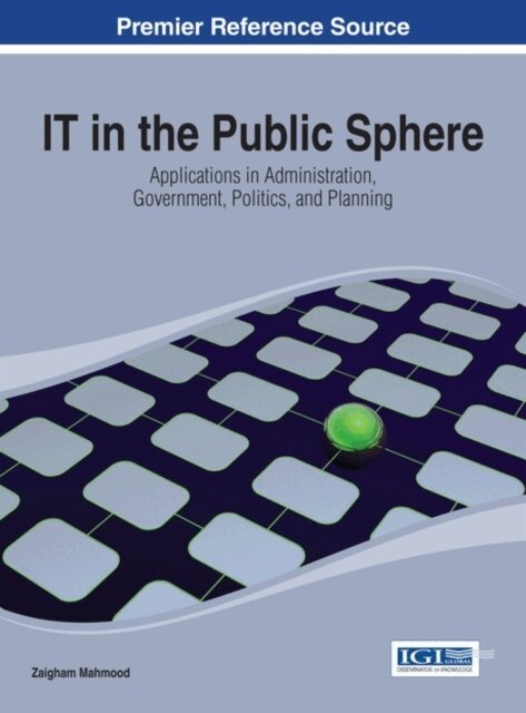 Zaigham - IT in the Public Sphere: Applications in Administration, Government, Politics, and Planning, E-bok