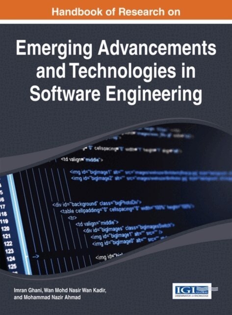Mohammad Nazir, Wan Mohd Nasir Wan, Imran - Handbook of Research on Emerging Advancements and Technologies in Software Engineering, E-bok