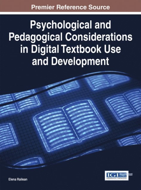 Elena - Psychological and Pedagogical Considerations in Digital Textbook Use and Development, E-bok