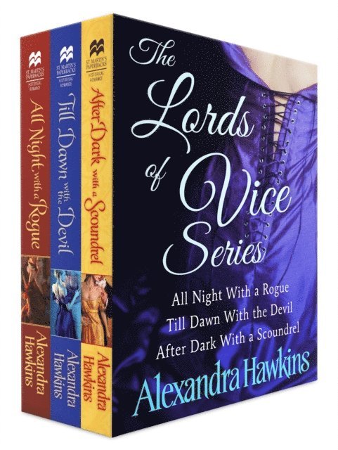 Alexandra Hawkins - Lords of Vice Series, Books 1-3, E-bok