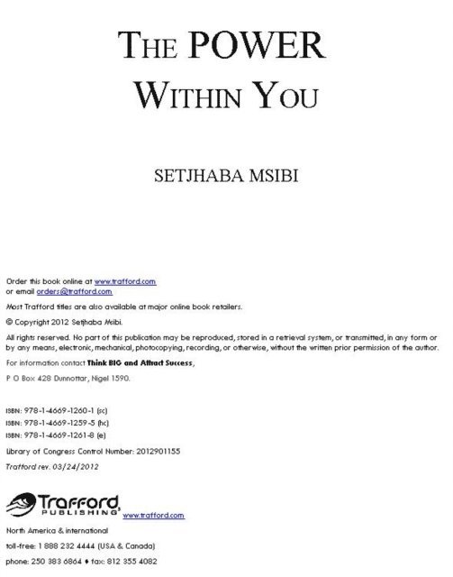 Power Within You