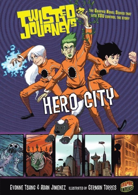 Evonne Tsang, Adan Jimenez - Hero City, E-bok