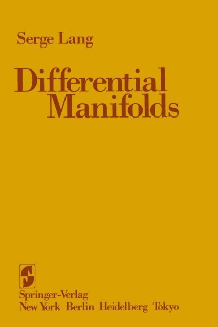 Serge Lang - Differential Manifolds, E-bok