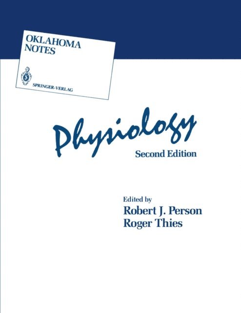 Roger Thies, Robert J. Person - Physiology, E-bok
