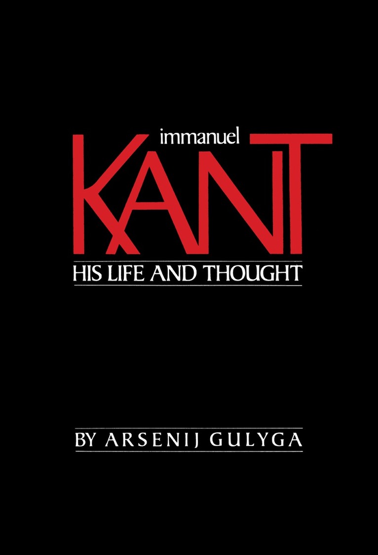 Arsenij Gulyga - Immanuel Kant, Häftad