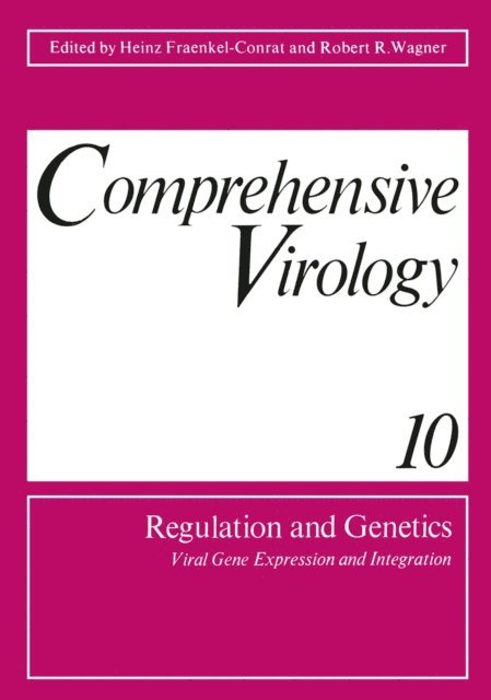 H. Fraenkel-Conrat - Comprehensive Virology 10, E-bok