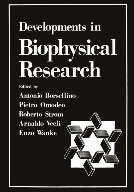 Antonio Borsellino - Developments in Biophysical Research, E-bok