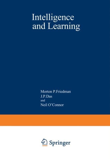 Intelligence and Learning