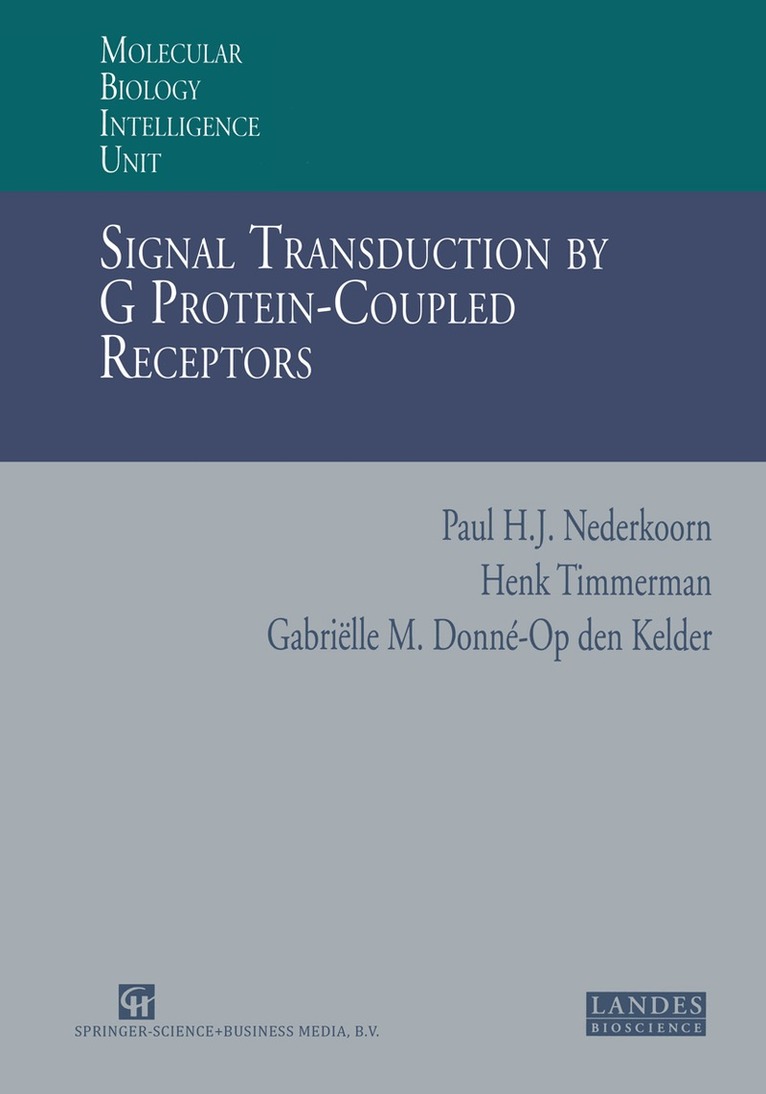 Signal Transduction by G Protein-Coupled Receptors