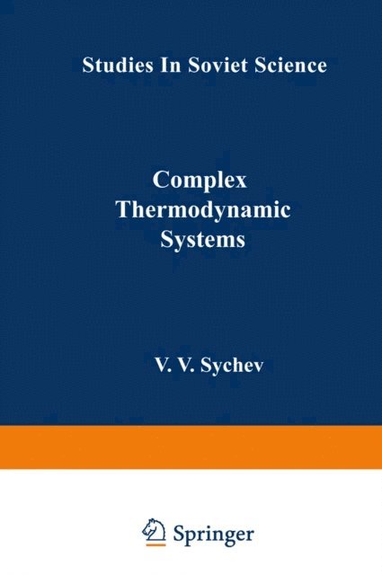 V. V. Sychev - Complex Thermodynamic Systems, E-bok