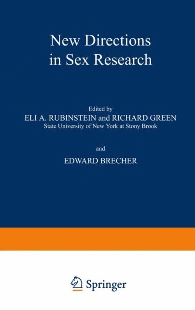 E. Rubenstein - New Directions in Sex Research, E-bok