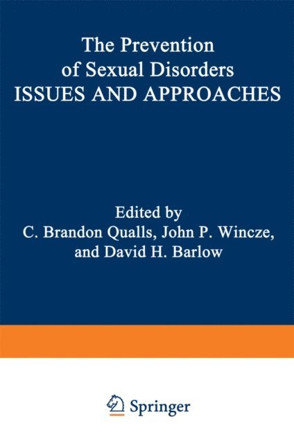 C. Qualls - Prevention of Sexual Disorders, E-bok