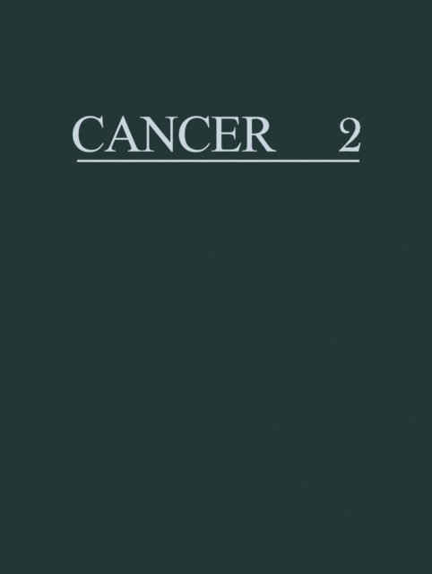 Frederick Becker - Cancer a Comprehensive Treatise 2, E-bok