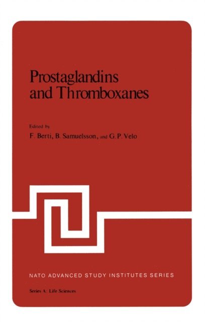 F. Berti - Prostaglandins and Thromboxanes, E-bok