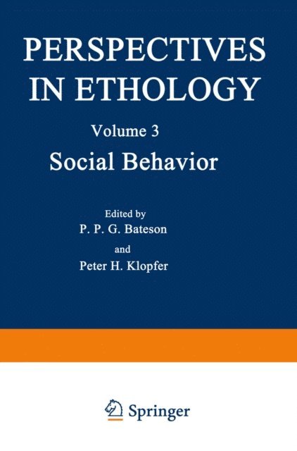 P. Bateson - Social Behavior, E-bok