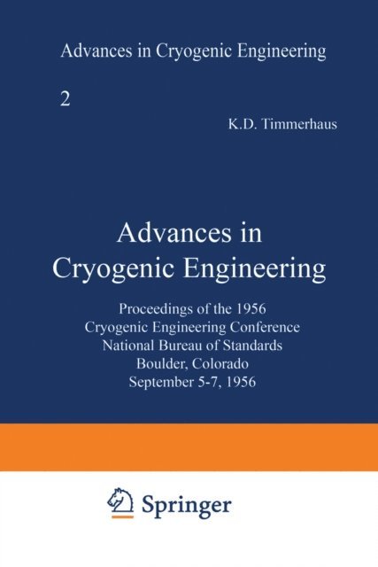 K. D. Timmerhaus - Advances in Cryogenic Engineering, E-bok