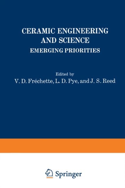 V. Frechette - Ceramic Engineering and Science, E-bok