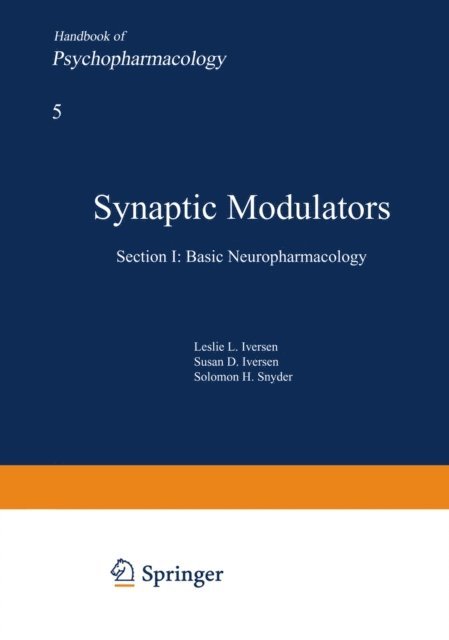 Leslie Iversen - Synaptic Modulators, E-bok