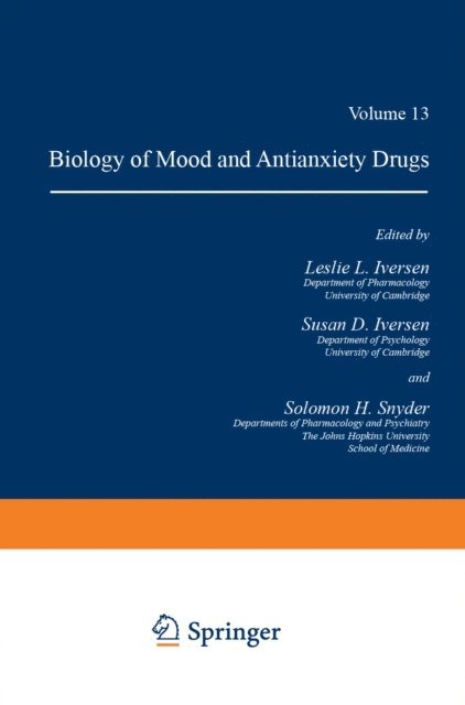 Leslie Iversen - Handbook of Psychopharmacology, E-bok
