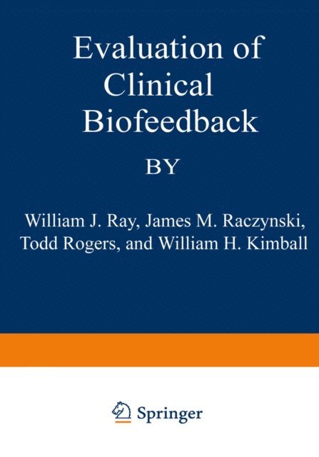 Rogers - Evaluation of Clinical Biofeedback, E-bok