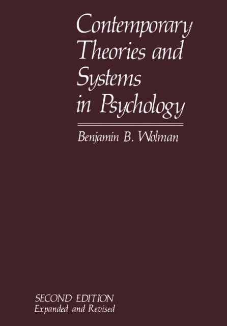 Benjamin B. Wolman - Contemporary Theories and Systems in Psychology, E-bok