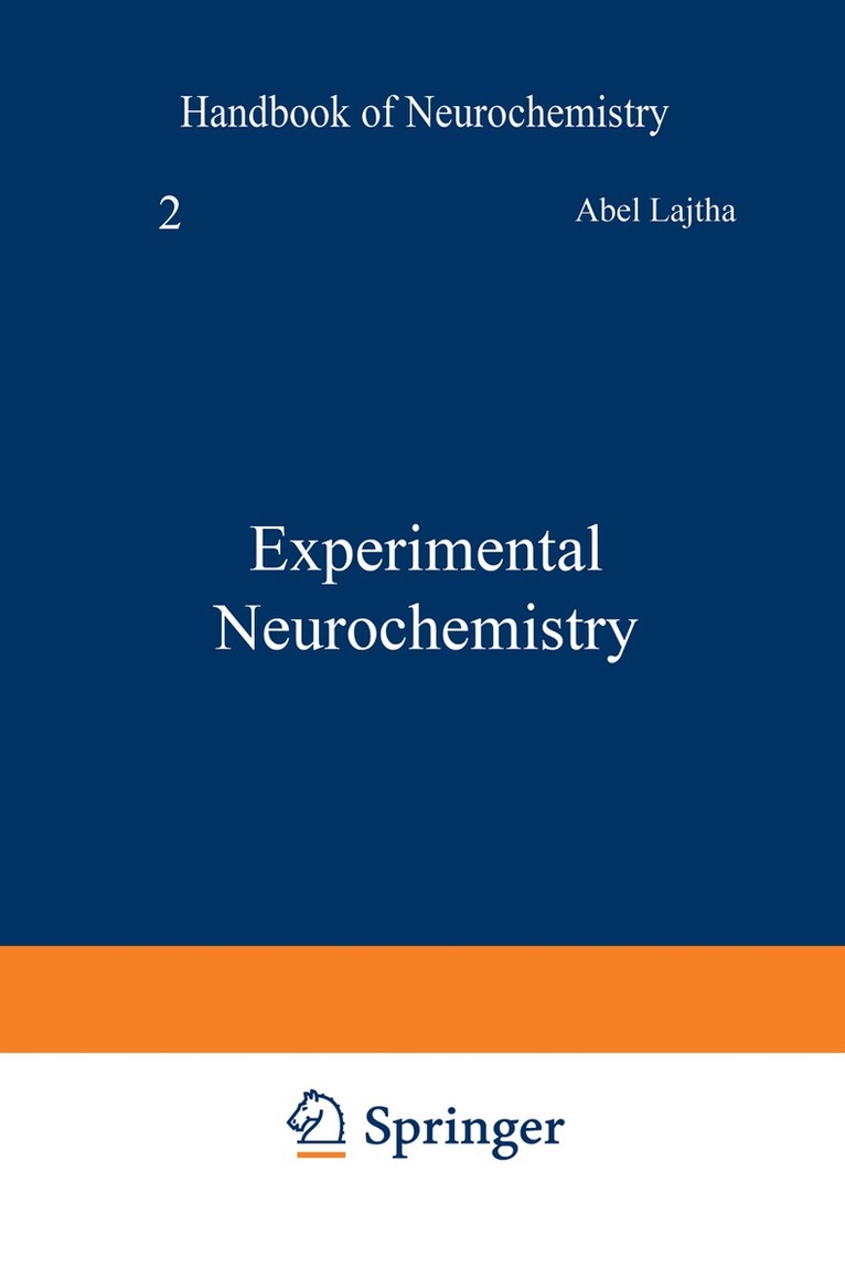 Abel Lajtha - Experimental Neurochemistry, Häftad