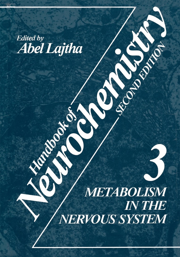 Abel Lajtha - Metabolism in the Nervous System, Häftad
