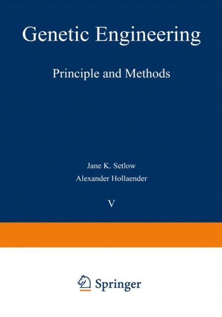 Alexander Hollaender, Jane K. Setlow - Genetic Engineering, E-bok