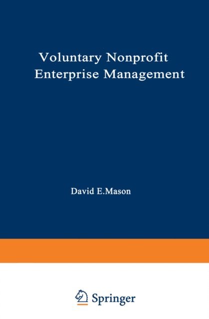 David Mason - Voluntary Nonprofit Enterprise Management, E-bok