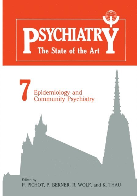 P. Pichot - Epidemiology and Community Psychiatry, E-bok