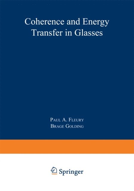 Paul A. Fleury, Brage Golding - Coherence and Energy Transfer in Glasses, E-bok