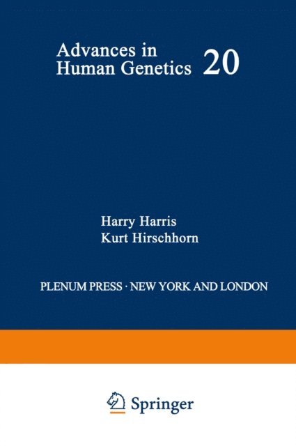 Kurt Hirschhorn, Harry Harris - Advances in Human Genetics, E-bok