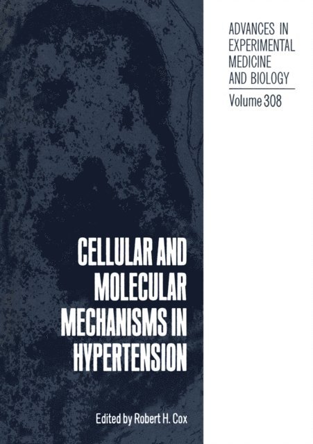 Robert H. Cox - Cellular and Molecular Mechanisms in Hypertension, E-bok
