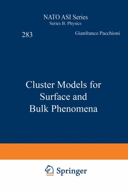 Fulvio Parmigiani, Paul S. Bagus, Gianfranco Pacchioni - Cluster Models for Surface and Bulk Phenomena, E-bok