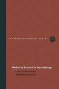 Methods of Research in Psychotherapy