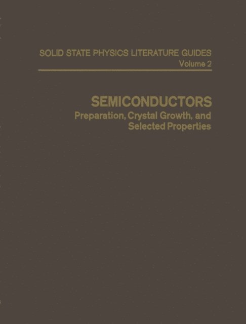 T. F. Connolly - Semiconductors, E-bok