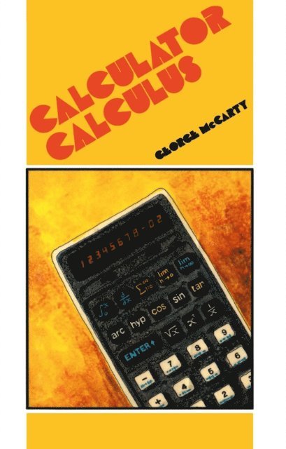 G. Mccarty - Calculator Calculus, E-bok