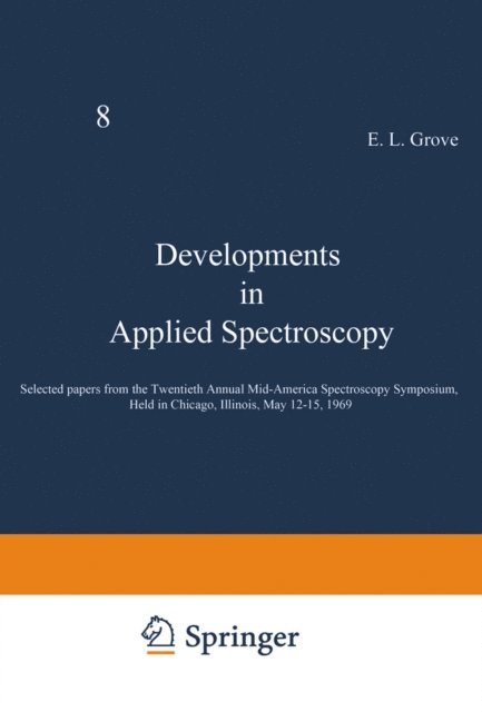 E. L. Grove - Developments in Applied Spectroscopy, E-bok