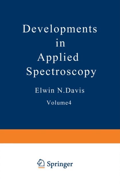 Elwin N. Davis - Developments in Applied Spectroscopy, E-bok