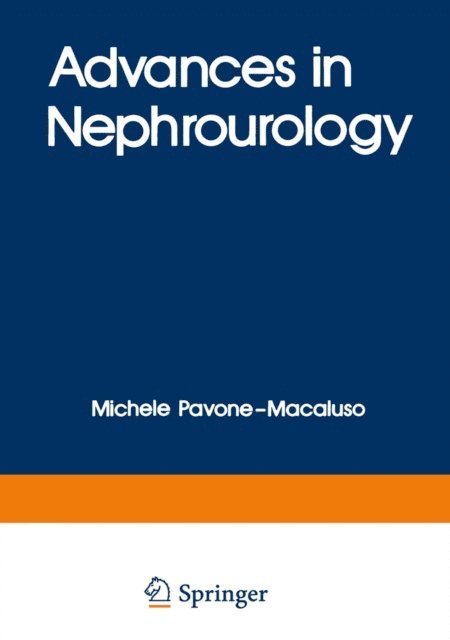 P.H. Smith, Michele Pavone-MacAluso - Advances in Nephrourology, E-bok. Tillgänglighet: Lägg i varukorg