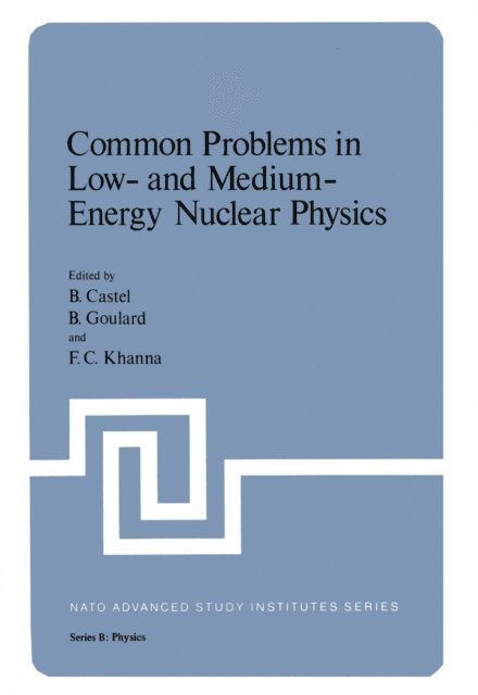 F.C. Khanna, B. Goulard, B. Castel - Common Problems in Low- and Medium-Energy Nuclear Physics, E-bok