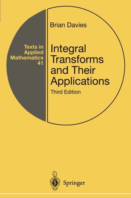 Brian Davies - Integral Transforms and Their Applications, E-bok