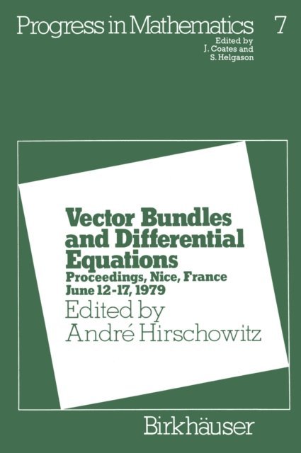 Andre Hirschowitz - Vector Bundles and Differential Equations, E-bok