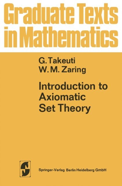 W.M. Zaring, G. Takeuti - Introduction to Axiomatic Set Theory, E-bok