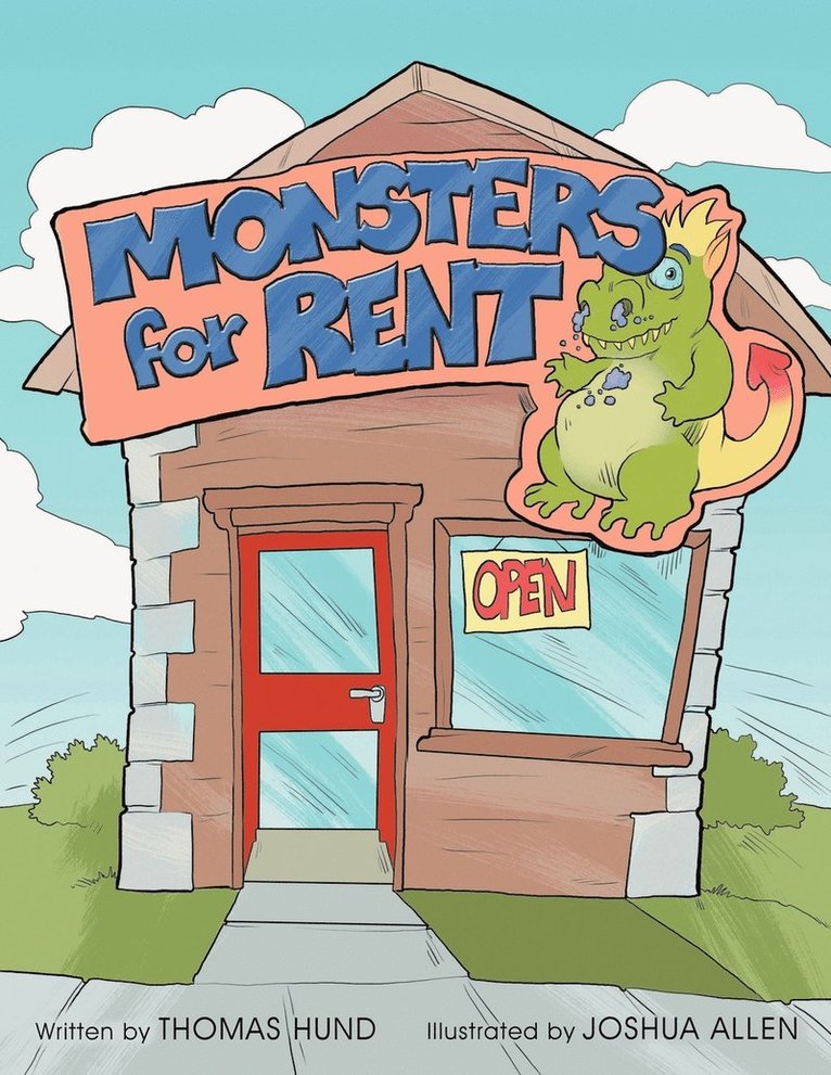 Thomas Hund - Monsters for Rent, Häftad