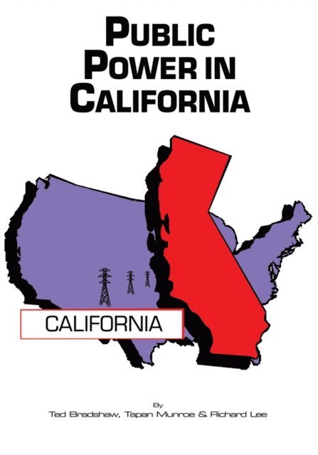 Ted Bradshaw - Public Power in California, E-bok