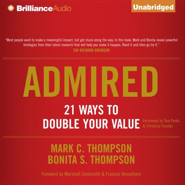 Bonita S. Thompson, Mark C. Thompson - Admired, Ljudbok